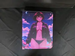 Spicy Waifu Card Binder 9 pocket Anime Goddess Story CCG TCG Thiccc - Image 1