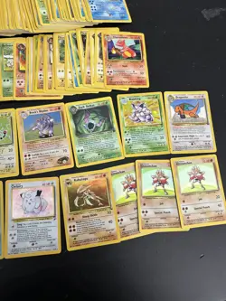 Vintage WOTC Pokemon Card LOT OF 200+ non holo & holo - Image 3
