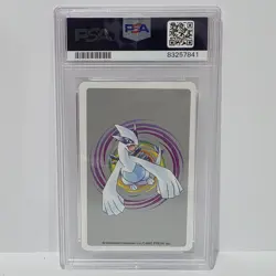 Dragonite PSA 10 Pokemon Silver Version Playing Card 149 3 of Spades Lugia Poker - Image 2