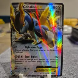 Pokemon Card Cobalion EX 93/135 Plasma Storm Ultra Rare - Image 1