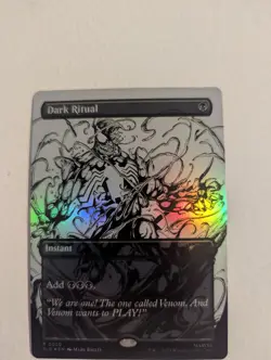 🔮 MTG: Dark Ritual (2020) (Rainbow Foil) Secret Lair Drop Foil - Image 1