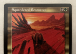 1x Squandered Resources Visions MTG Magic the Gathering LP/NM - Image 2