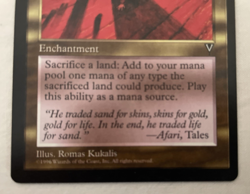 1x Squandered Resources Visions MTG Magic the Gathering LP/NM - Image 3