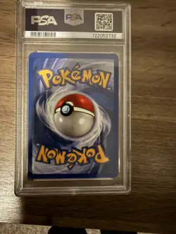 1999 POKEMON GAME #2 BLASTOISE-HOLO PSA 8 - Image 2