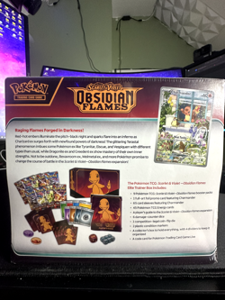 Pokemon TCG Obsidian Flames Elite Trainer Box (ETB) New Sealed - Image 3