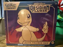 Pokemon: Scarlet & Violet 3: Obsidian Flames Elite Trainer Box - 9 Packs 820650853913 - Image 1