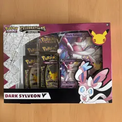Pokemon Celebrations Dark Sylveon V Collection Box | New/Sealed - Image 1