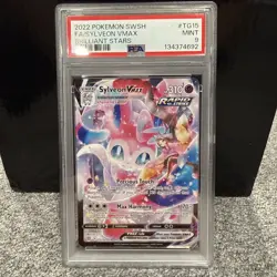 Pokemon Sylveon VMAX TG15/TG30 Swsh09 Brilliant Stars Trainer Gallery Holo PSA 9 - Image 1