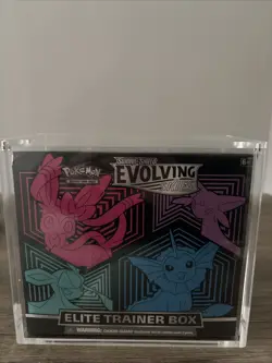 Pokemon TCG Sword & Shield Evolving Skies Elite Trainer Box ETB W Case - Image 1