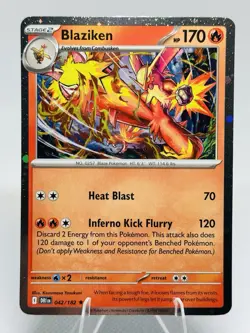 Blaziken 042/182 Cosmos Holo - Destined Rivals - Pokemon TCG - Image 1