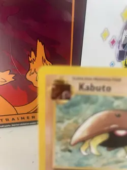 Pokemon TCG Kabuto Fossil 50 Regular Unlimited Common 50/62 - Image 2