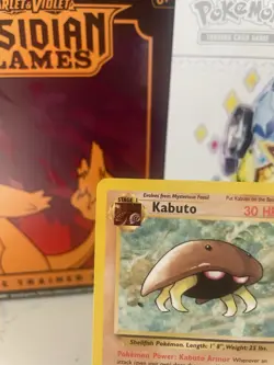 Pokemon TCG Kabuto Fossil 50 Regular Unlimited Common 50/62 - Image 3