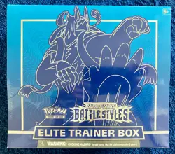 Sealed New Pokemon TCG: Battle Styles Elite Trainer Box ETB Rapid Strike Urshifu - Image 1