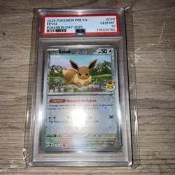 Eevee Pokemon Day Stamped 074 Rare Pokemon PSA 10 - Image 2