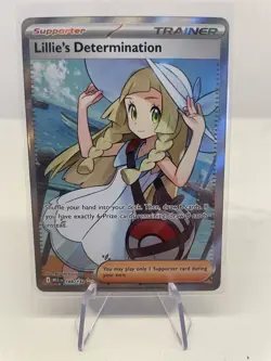 Lillie's Determination - 169/132 - Pokemon Mega Evolution Ultra Rare NM - Image 1