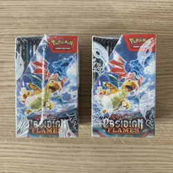 Pokemon Obsidian Flames Half Booster Box (18 booster packs) New & Sealed x1 - Image 2