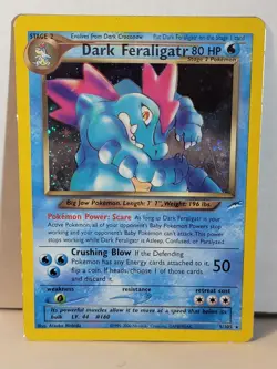 Dark Feraligatr Neo Destiny Holo 5 5/105 Pokemon Tcg 2000 Rare - Image 1
