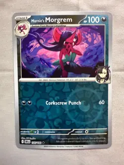Marnie's Morgrem 135/182 Reverse Holo - Sv10: Destined Rivals Pokemon TCG - NM - Image 1