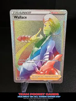 Wallace 208/195, Silver Tempest, Pokemon, NM - Image 1