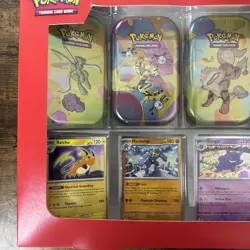 Pokemon TCG: Scarlet & Violet-151 Mini Tin 4-Pack Box w/promos- Factory Sealed - Image 4