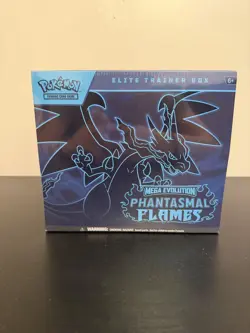 Pokemon Mega Evolution Phantasmal Flames Elite Trainer Box ETB Sealed - Image 1