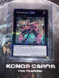 DUAD-EN043 Gagagaga Girl Starlight Rare 1st Ed YuGiOh NEW - Image 1