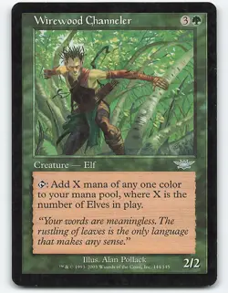 Wirewood Channeler #144 Magic the Gathering Card - Image 1