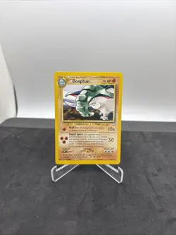 Pokemon Card Donphan 21/111 Neo Genesis WOTC Non Holo Rare L - Image 1