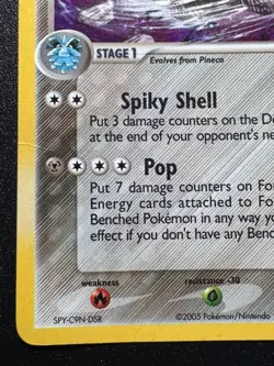 Forretress 6/115 EX Unseen Forces Pokemon Card Reverse Holo Foil Rare HP - Image 5