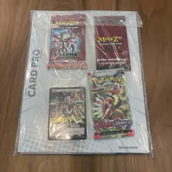 1x Sealed Card Pro + METAZOO Magazine Vol #1 ALPHA PROMO + DEMO + Pokemon Packs - Image 2