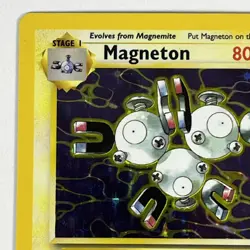 Pokemon TCG Magneton 11/62 Fossil Holo Rare Card WOTC - Image 2
