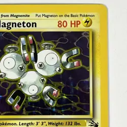 Pokemon TCG Magneton 11/62 Fossil Holo Rare Card WOTC - Image 3
