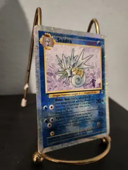 Pokemon 2002 Seadra TCG Reverse Holo Foil Card 63/110 Legendary Collection - Image 3
