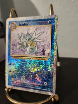 Pokemon 2002 Seadra TCG Reverse Holo Foil Card 63/110 Legendary Collection - Image 4