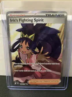 Pokemon TCG Iris's Fighting Spirit Journey Together Full Art Card 180/159 - Image 1