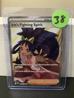 Pokemon TCG Iris's Fighting Spirit Journey Together Full Art Card 180/159 - Image 3