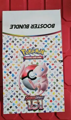 Pokemon Scarlet & Violet EMPTY 151 Booster Bundle Display BOX ONLY - Image 1