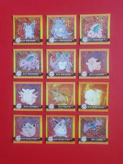 90x Artbox 1999 Pokemon Sticker Series 1 Part Complete 1-150 Set + Holo - Image 2