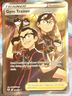 Gym Trainer 191/195 Full Art Ultra Rare Pokemon 2022 Silver Tempest NM - Image 1