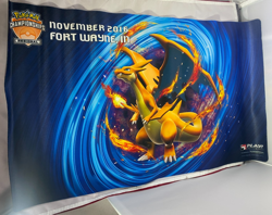 Pokemon TCG Regional Championship Mega Charizard Fort Wayne 2016 Playmat - Image 1