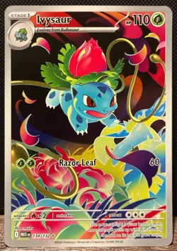 Ivysaur 134/132 IR NM - Pokemon TCG Mega Evolution (FAST SHIPPING!!!) - Image 1
