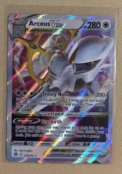 **Pokemon TCG Arceus VSTAR - Brilliant Stars 123/172 - Near Mint** - Image 1
