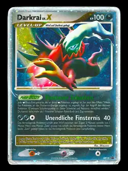 Darkrai LV.X DPPR 19 DP Black Star Promos Deutsch Poor Pokemon Karten - Image 1