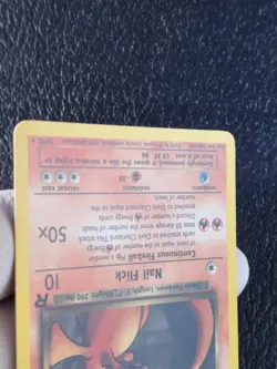 Dunkles Glurak 21/82 Team Rocket Englisch Dark Charizard Non Holo Pokemon Karten - Image 4