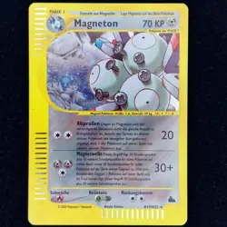 Magneton Normal Holo Rare Skyridge H19/H32 Deutsch NM - Pokemon Karten - Image 1