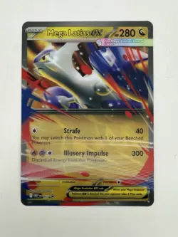 Pokemon TCG Mega Evolution Promo: Mega Latias ex MEP011 Jumbo Lenticular Card NM - Image 1