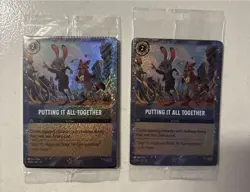 Lorcana Putting It All Together Disney Zootopia 2 Movie Promo Card Cinemark Set - Image 1