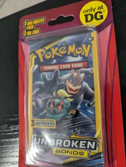 (4) Pokemon Dollar General Mini Booster Unbroken Bonds 3 Card Pack, Art Set+FOIL - Image 5