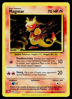 Magmar 006/034 Trading Card Game Classic Classic Collection - Image 1