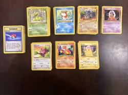 300+ Vintage Mixed Lot Pokemon Cards Trainer Cards Fire Grass Colorless Electric - Image 1